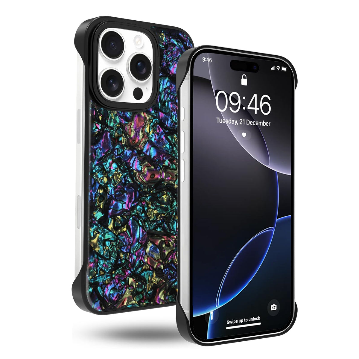AIGOMARA Abalone Pattern Smartphone Case Cover