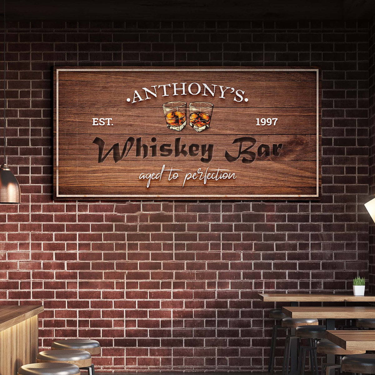 Whiskey Bar Sign II