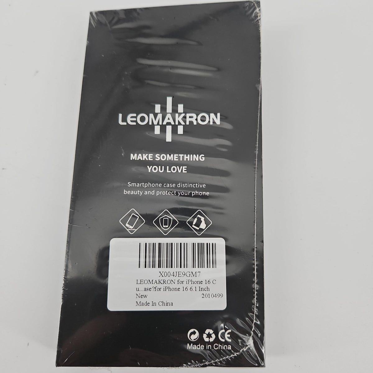 LEOMAKRON Fashion Case for iPhone 16, 6.1-Inch