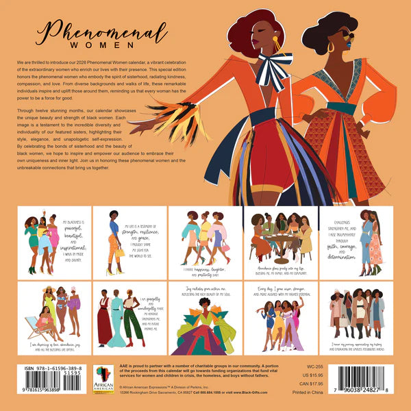 2026 Phenomenal Women Calendar