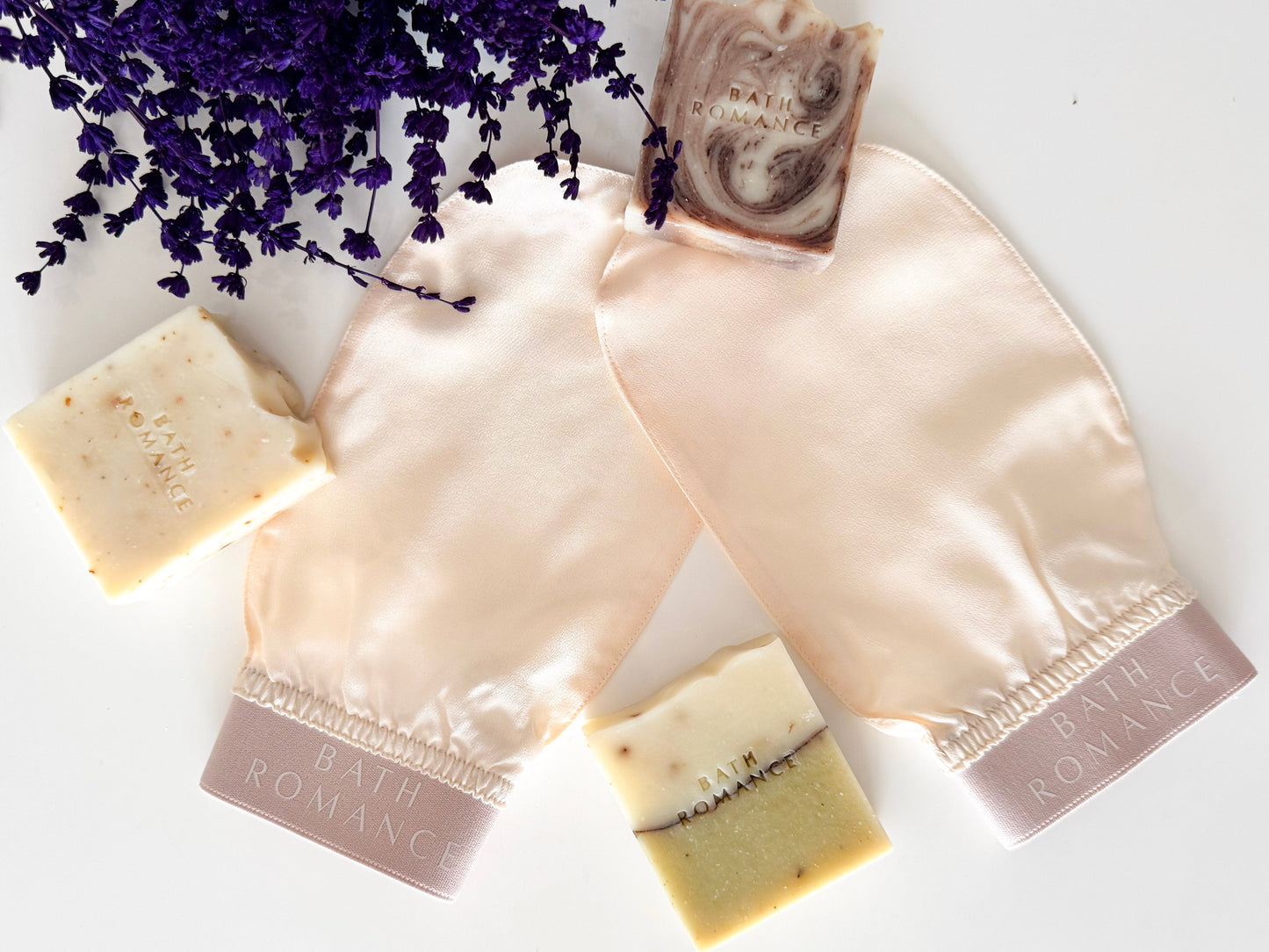 exfoliating silk bath glove