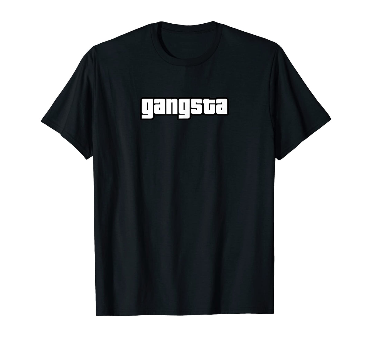 Gangsta Old School Hip Hop Rapper Dj T-Shirt - Aesthetic Graphic Unisex