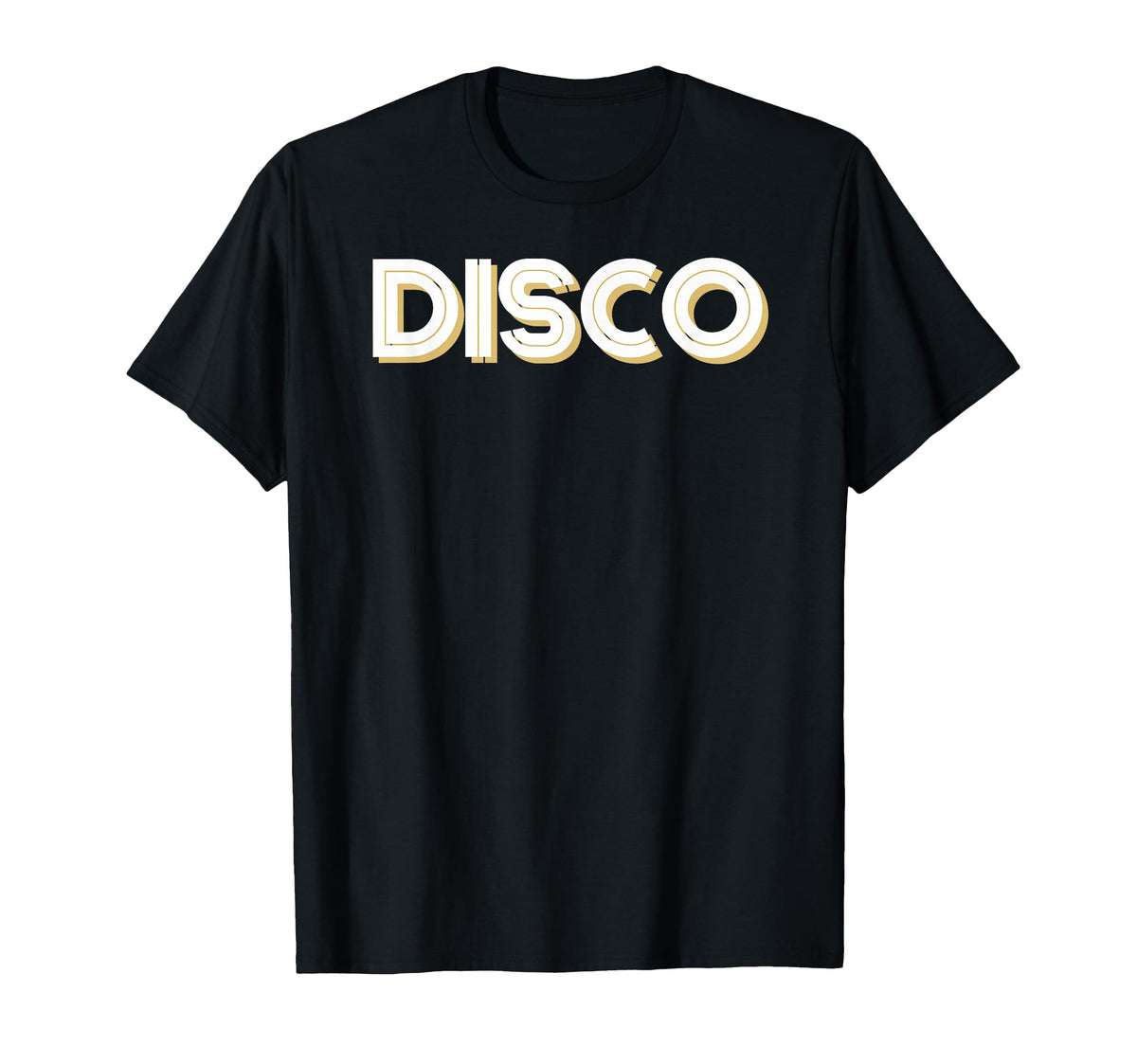 Disco Fever Vibe Shine All Night T-Shirt - Casual Everyday Wear Men Women