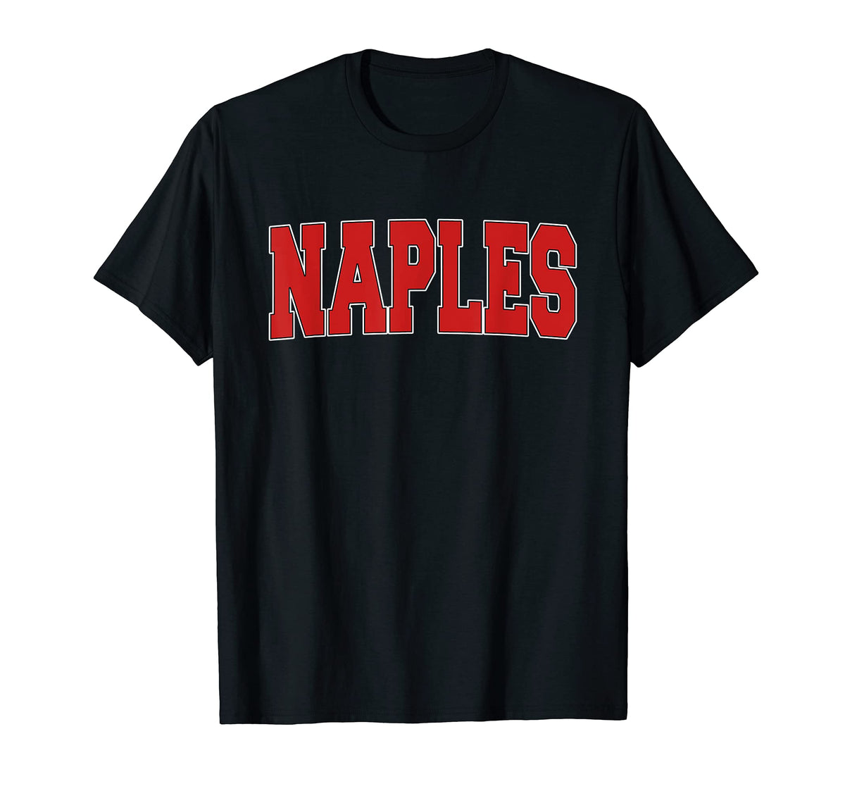 Naples Fl Florida Varsity Usa Sports T-Shirt - Trendy Graphic for Adults