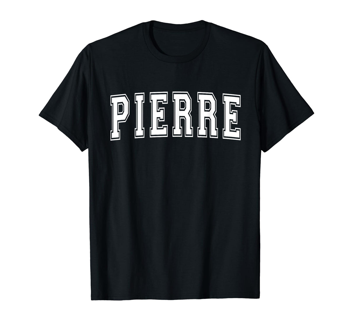 Pierre Sd South Dakota Usa Sports Varsity T-Shirt - Graphic Print Unisex