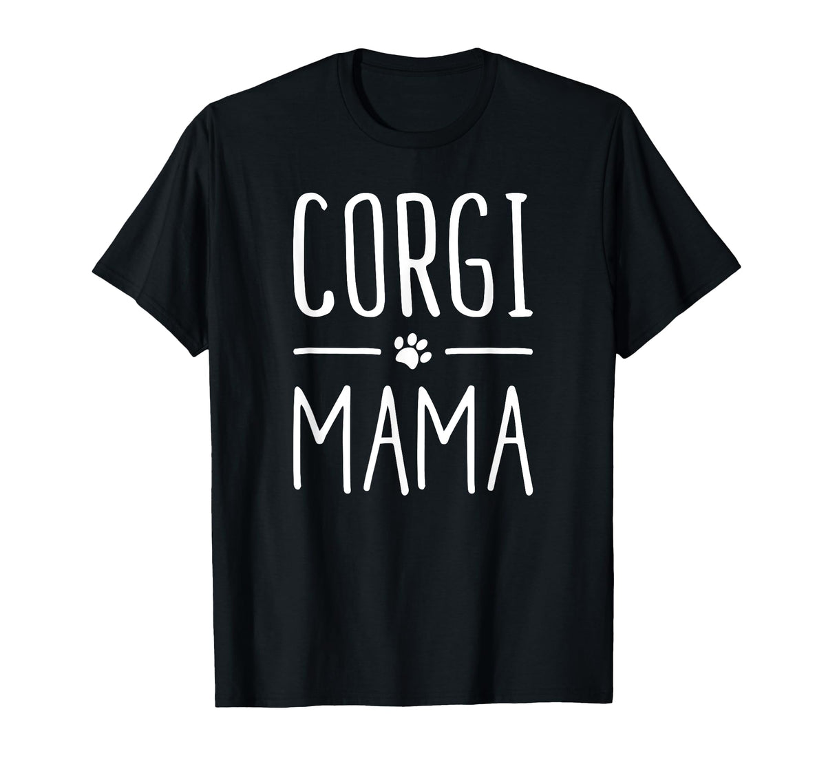 Corgi Mama Puppy Animal Canine Fun T-Shirt - Custom Art Print Men Women
