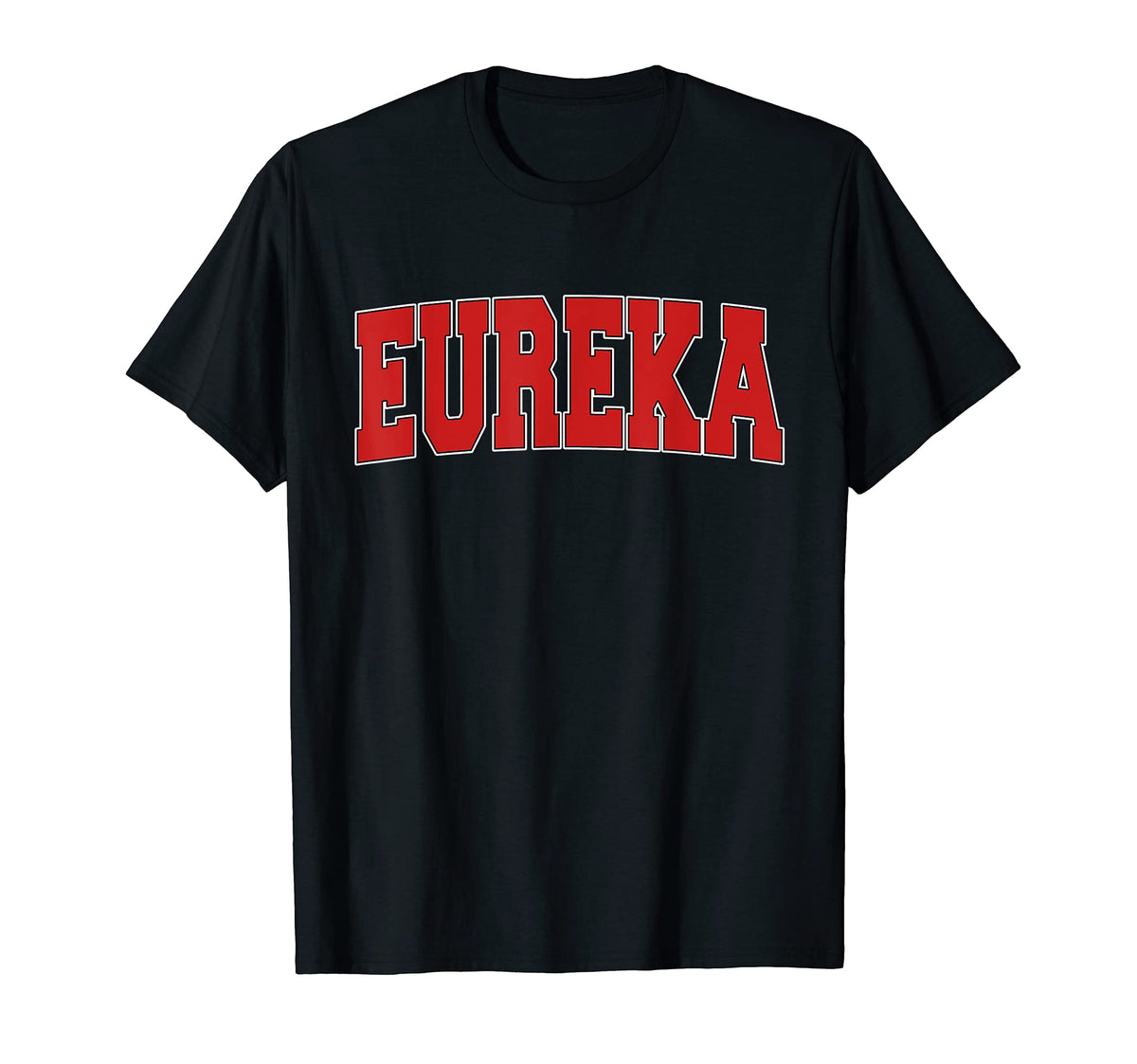 Eureka Il Illinois Varsity Usa T-Shirt - Casual Everyday Wear Men Women