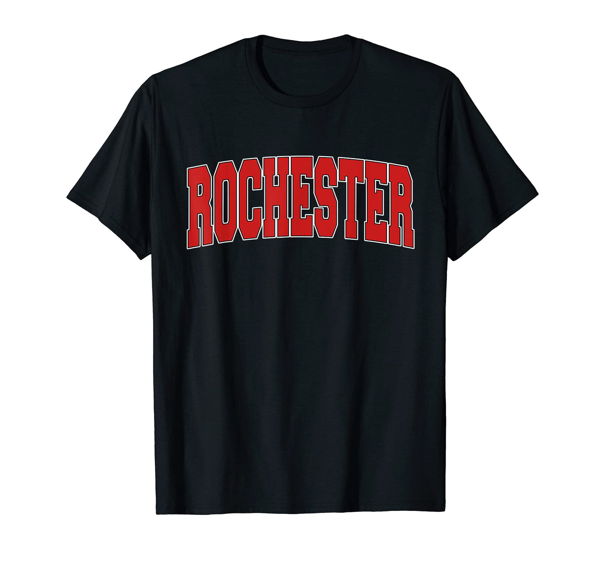 Rochester Ny New York Varsity Usa T-Shirt - Minimalist Print Men Women