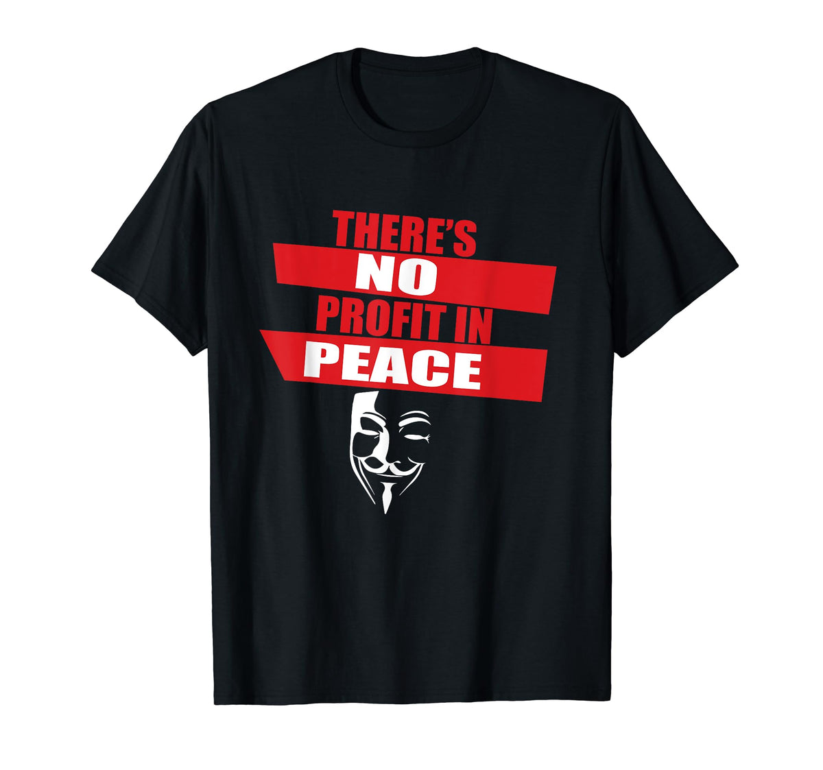 No Profit Peace Anti War Peace And Love T-Shirt - Trendy Graphic for Adults