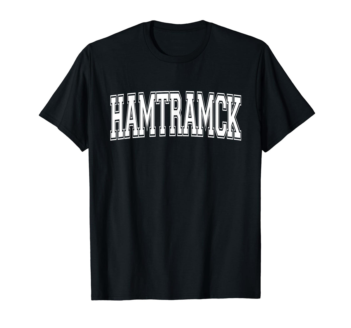 Hamtramck Mi Michigan Usa Sports T-Shirt - Minimalist Print for Adults