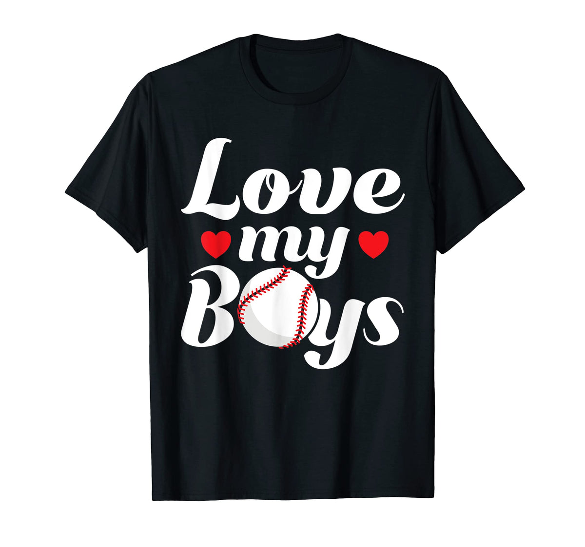 Love My Baseball Parent Shirts T-Shirt - Streetwear Style for Adults