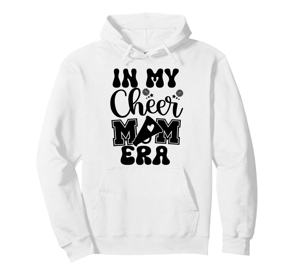 My Cheer Mom Era Cheerleader Coach Mom Hoodie - Minimalist Print Men Women