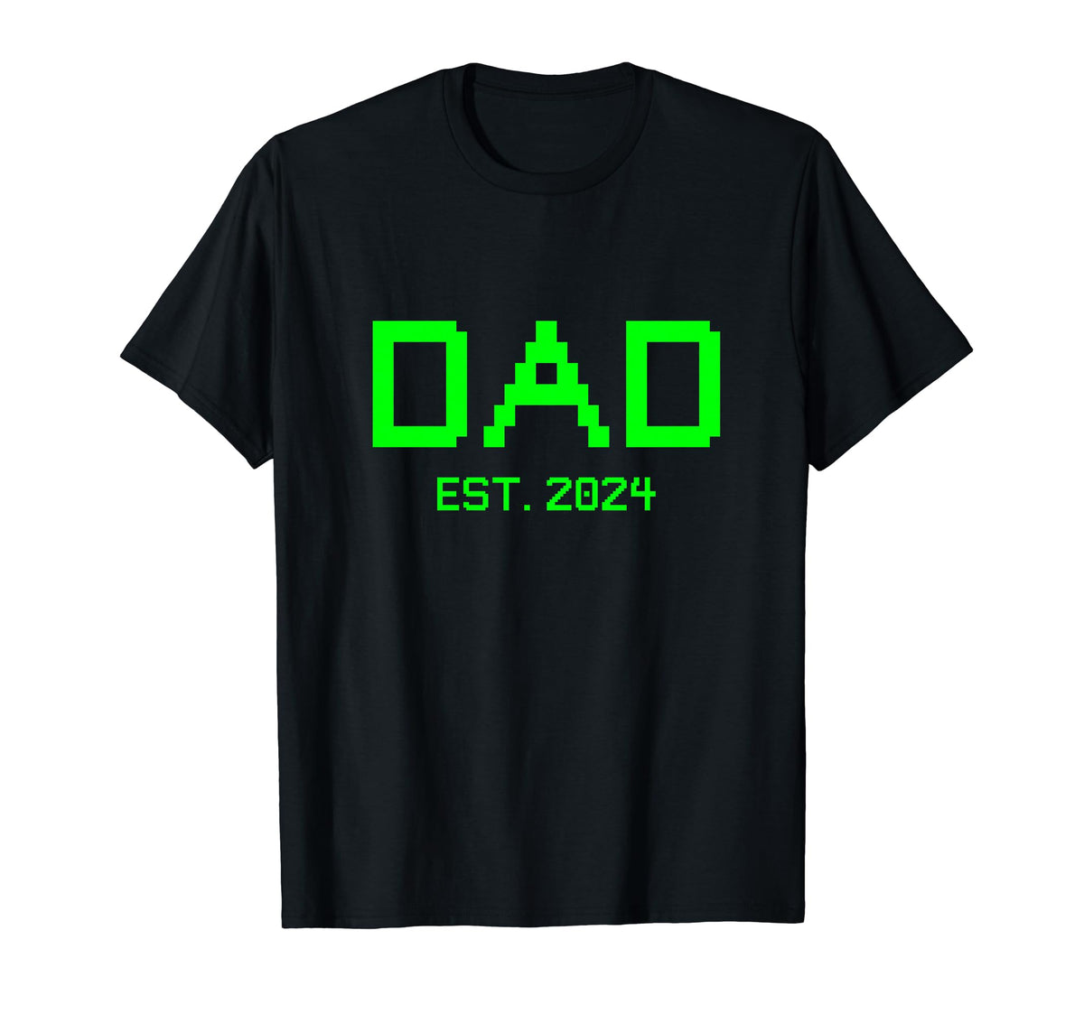 Dad Est 2024 Gamer Dad 2024 New T-Shirt - Aesthetic Graphic Men Women
