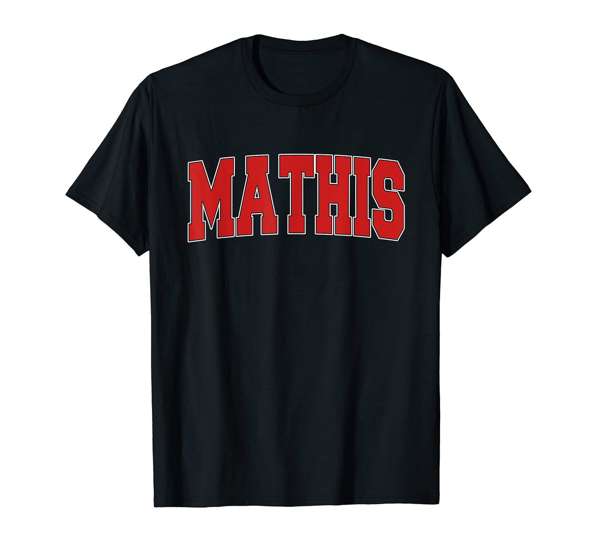 Mathis Tx Texas Varsity Usa Sports T-Shirt - Casual Everyday Wear Unisex