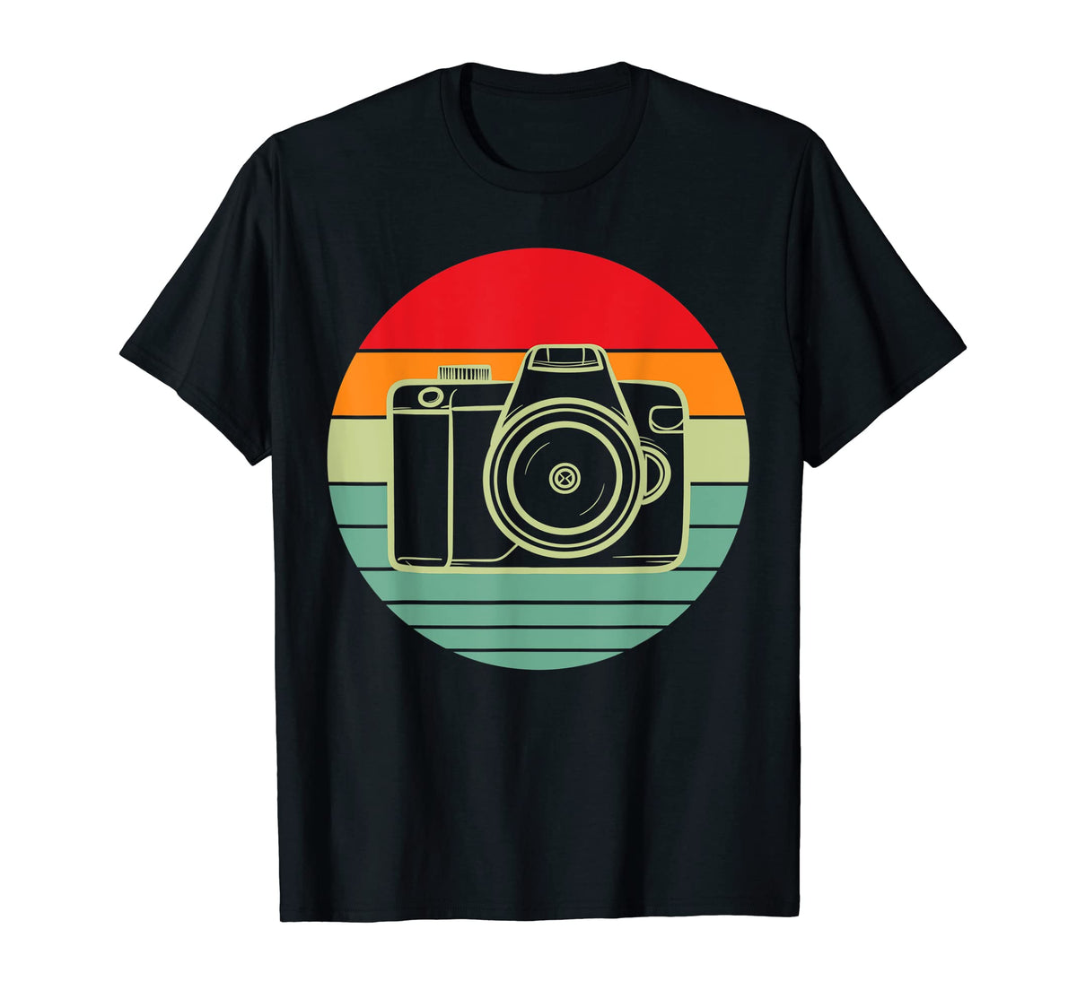 Analog Slr Camera Photographer Film T-Shirt - Aesthetic Graphic for Adults