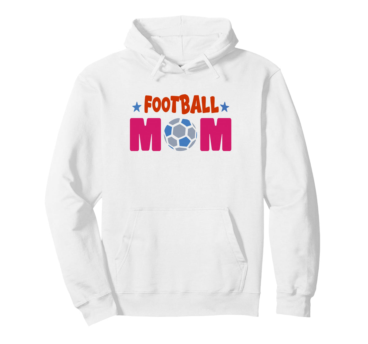 Football Mom Soccer Game Day Gift Hoodie - Novelty Apparel for Adults