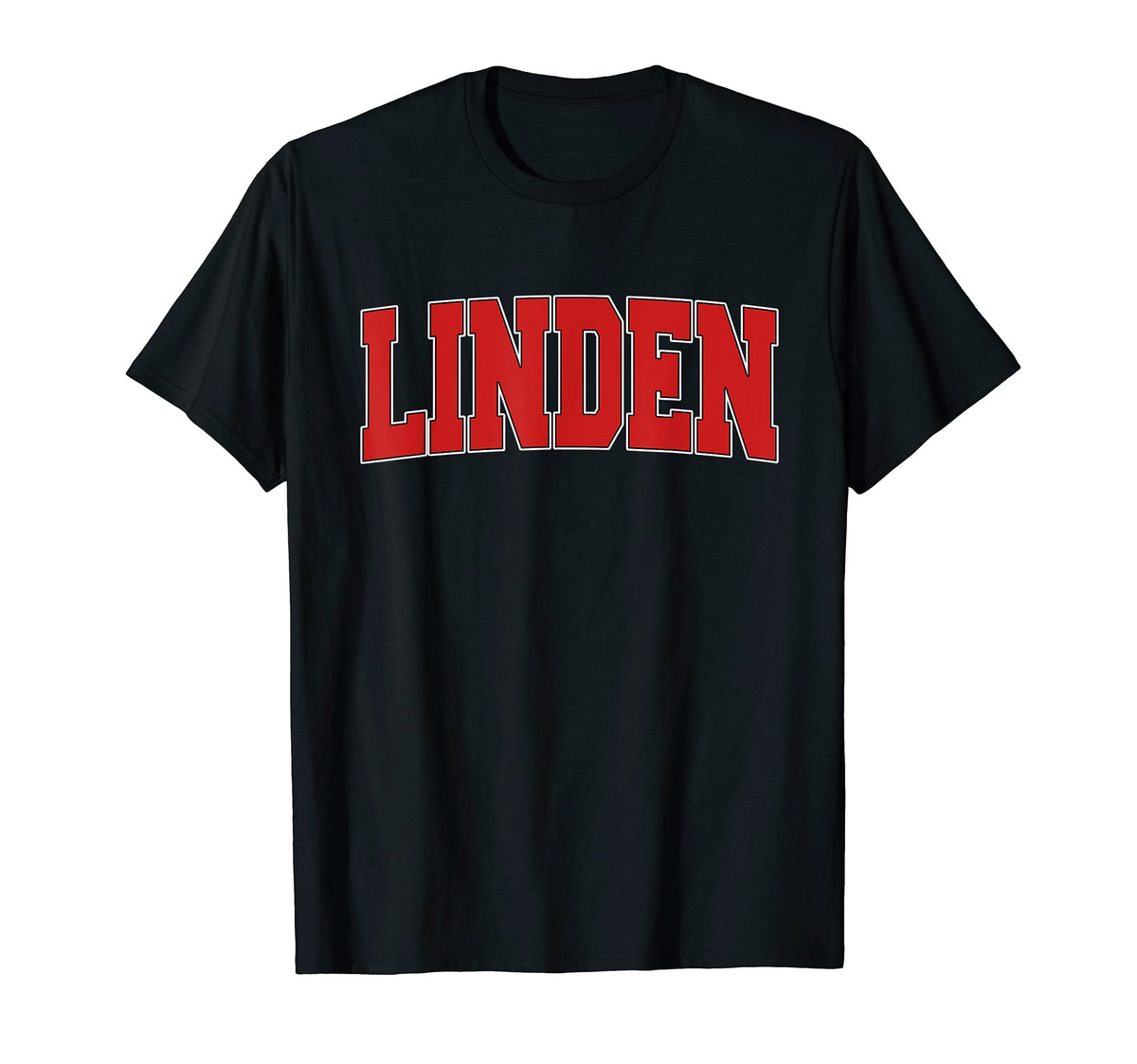 Linden Nj New Jersey Varsity Usa T-Shirt - Aesthetic Graphic Men Women