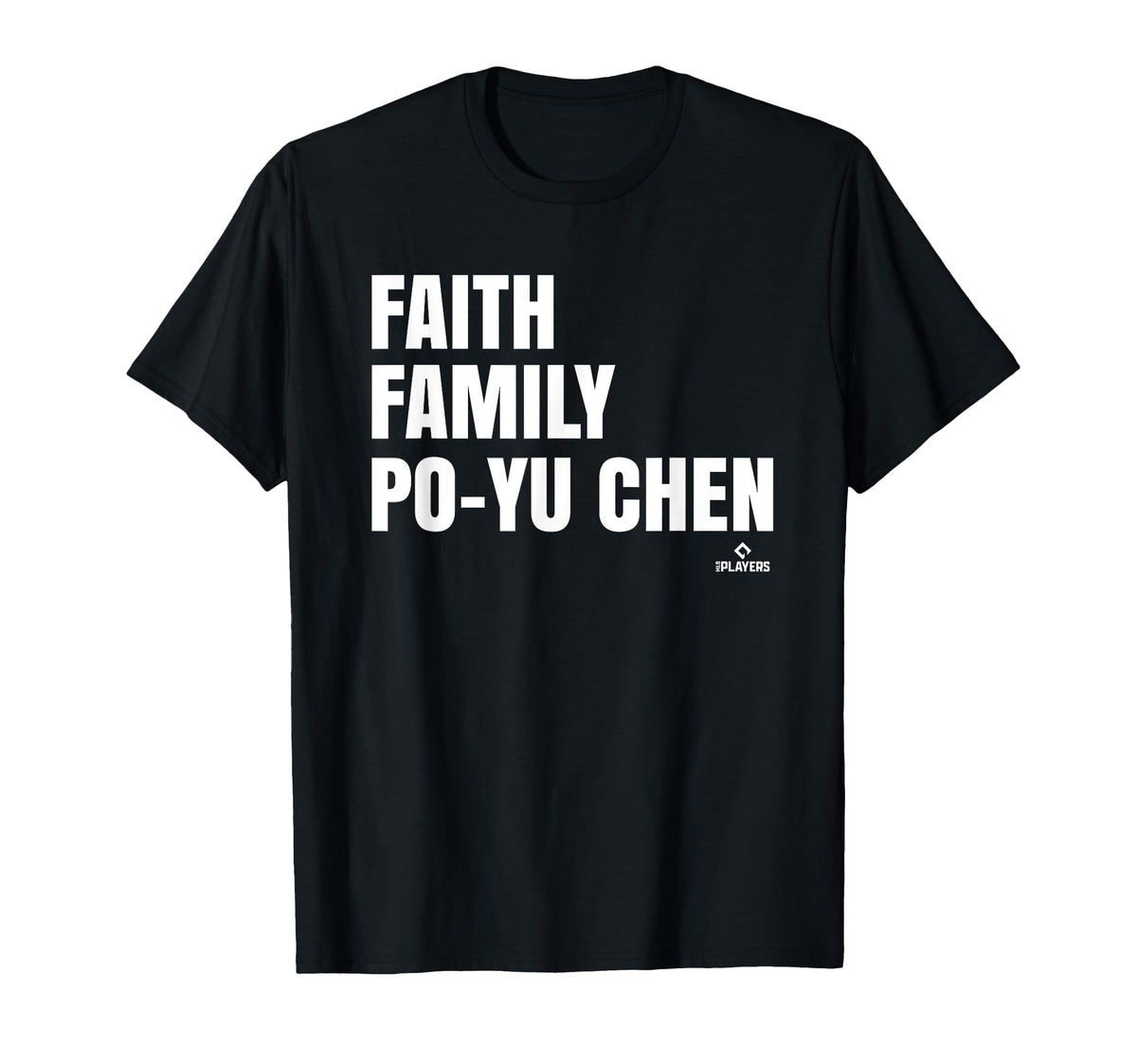 Faith Family Po Yu Chen Prospect Baseball T-Shirt - Trendy Graphic Unisex