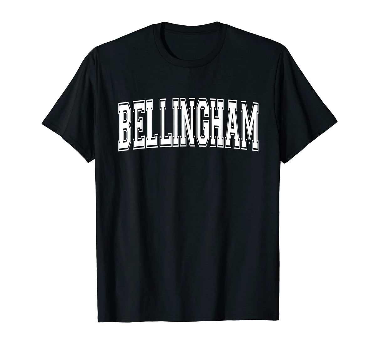 Bellingham Wa Washington Usa Sports Varsity T-Shirt - Graphic Print Unisex