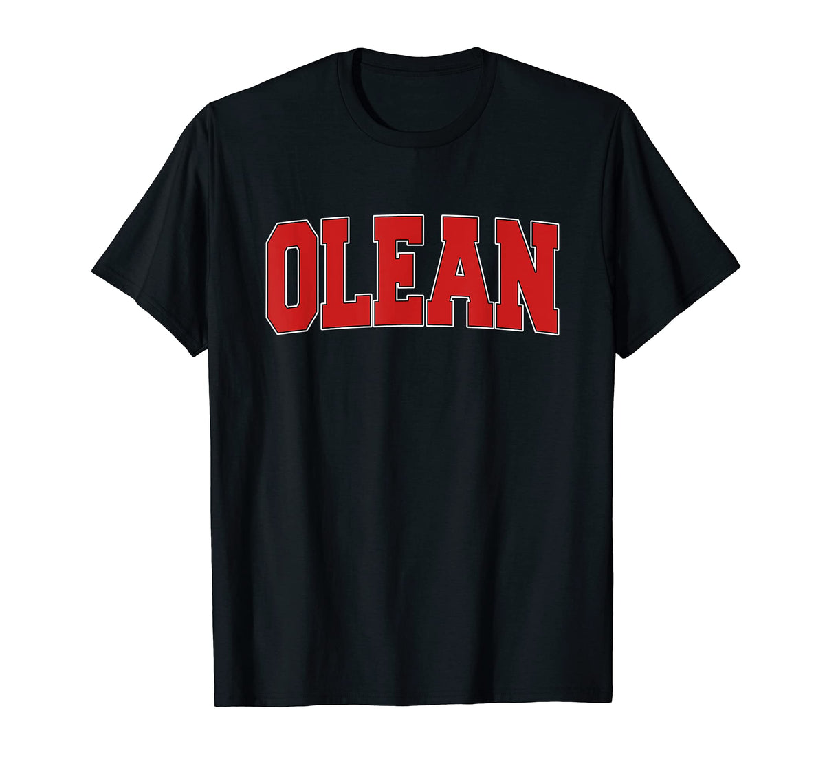Olean Ny New York Varsity Usa Sports T-Shirt - Novelty Apparel Men Women