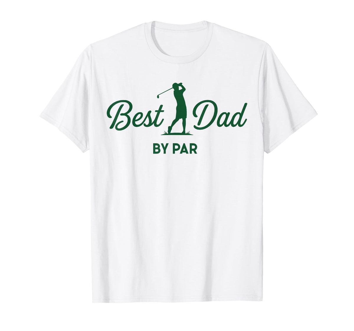 Best Dad Par Funny Golfer Fathers Day T-Shirt - Minimalist Print Unisex