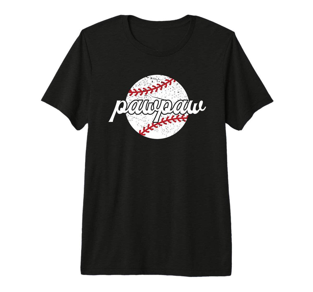 Mens Pawpaw Proud Baseball Pawpaw T-Shirt - Custom Art Print for Adults