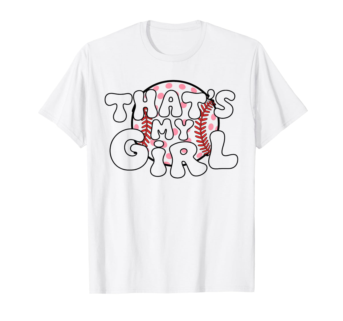 Thats My Softball Baseball Proud Parent T-Shirt - Streetwear Style Unisex