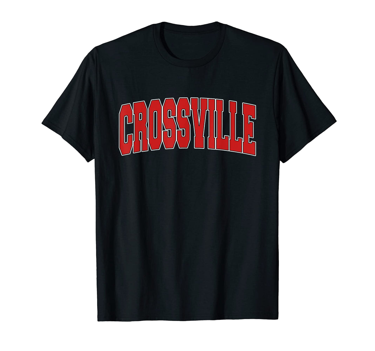 Crossville Tn Tennessee Varsity Usa T-Shirt - Minimalist Print Unisex
