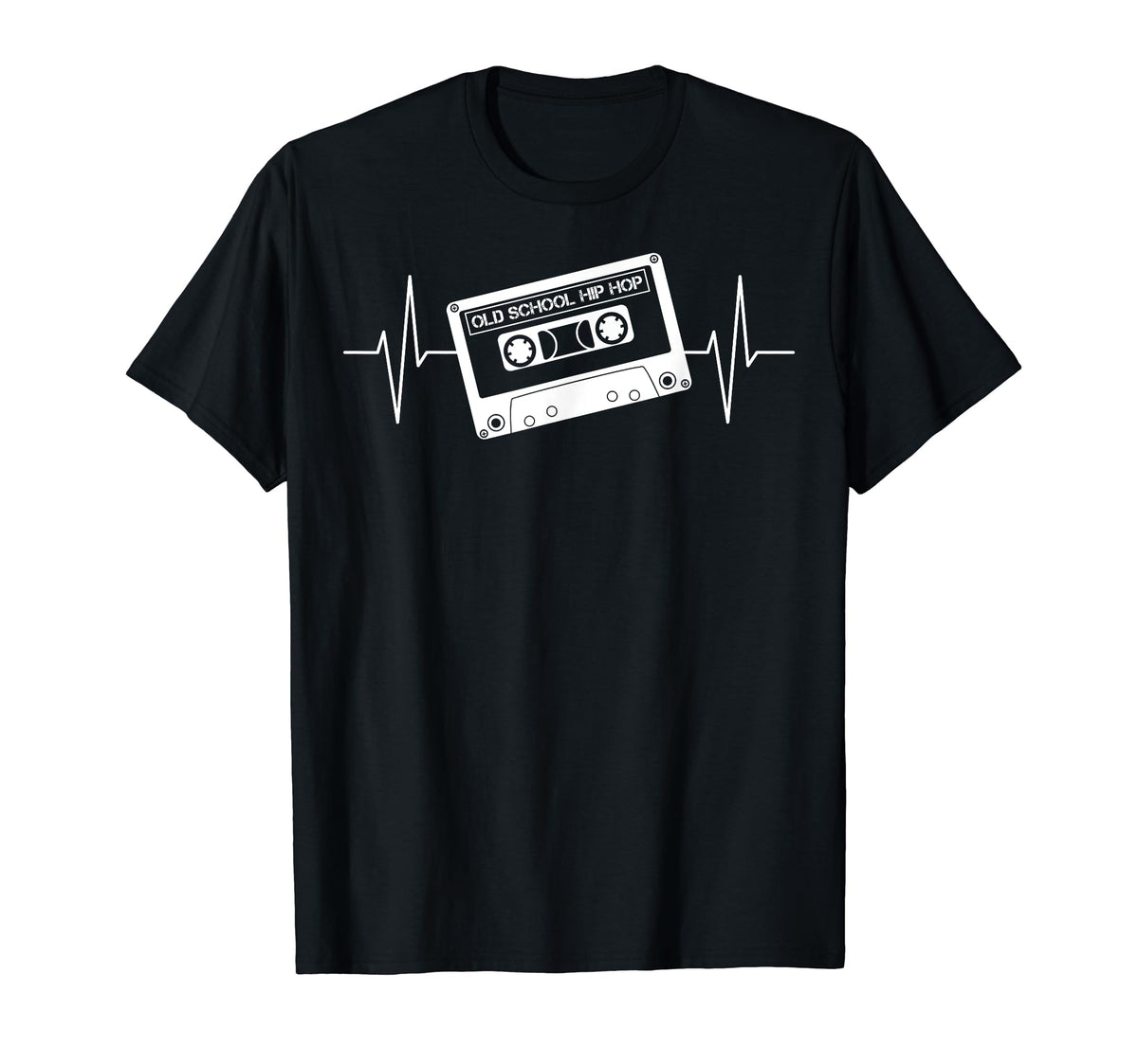 Old School Hip Hop Rap 80S 90S T-Shirt - Casual Everyday Wear Men Women