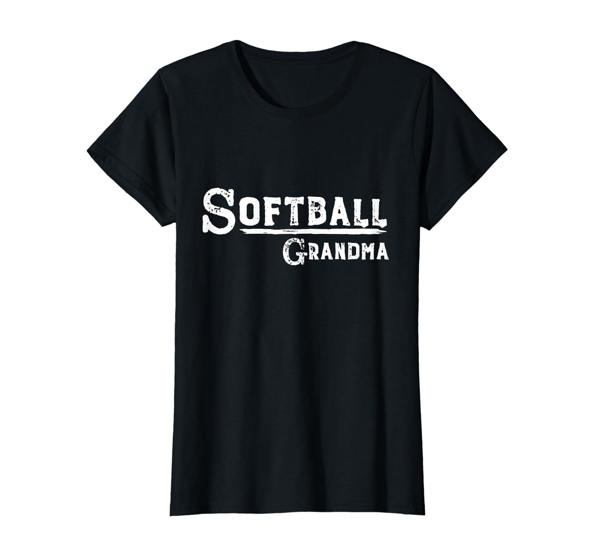 Softball Grandma Softball Game T-Shirt - Casual Everyday Wear Men Women