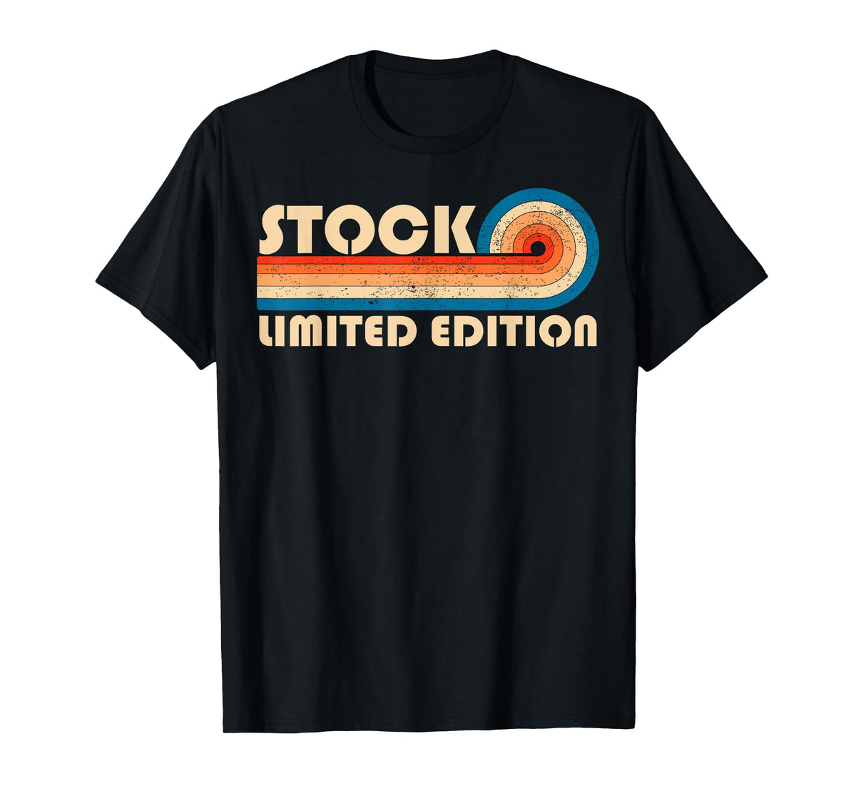 Stock 70S 80S Sunset Stripe T-Shirt - Streetwear Style Men Women