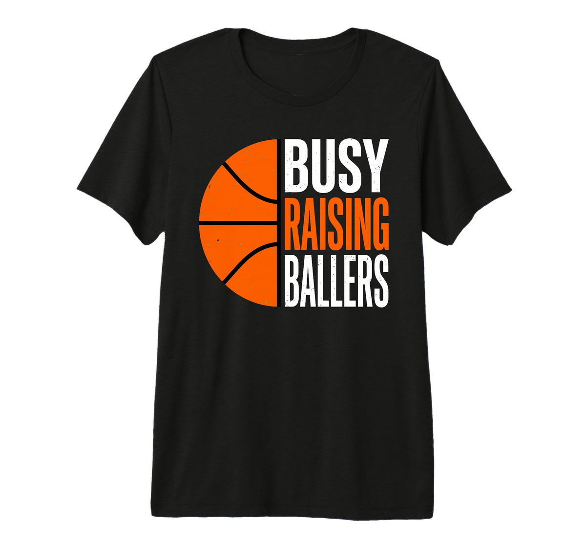 Busy Raising Ballers Basketball Parent T-Shirt - Trendy Graphic for Adults