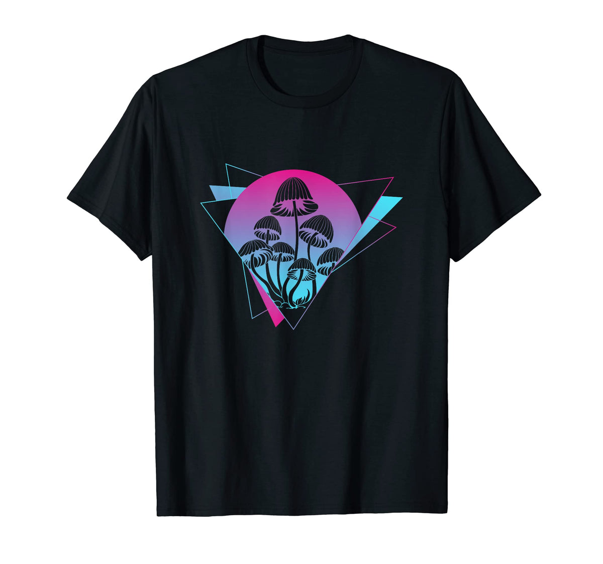 Fungi Vaporwave Aesthetic Mushrooms T-Shirt - Streetwear Style Men Women