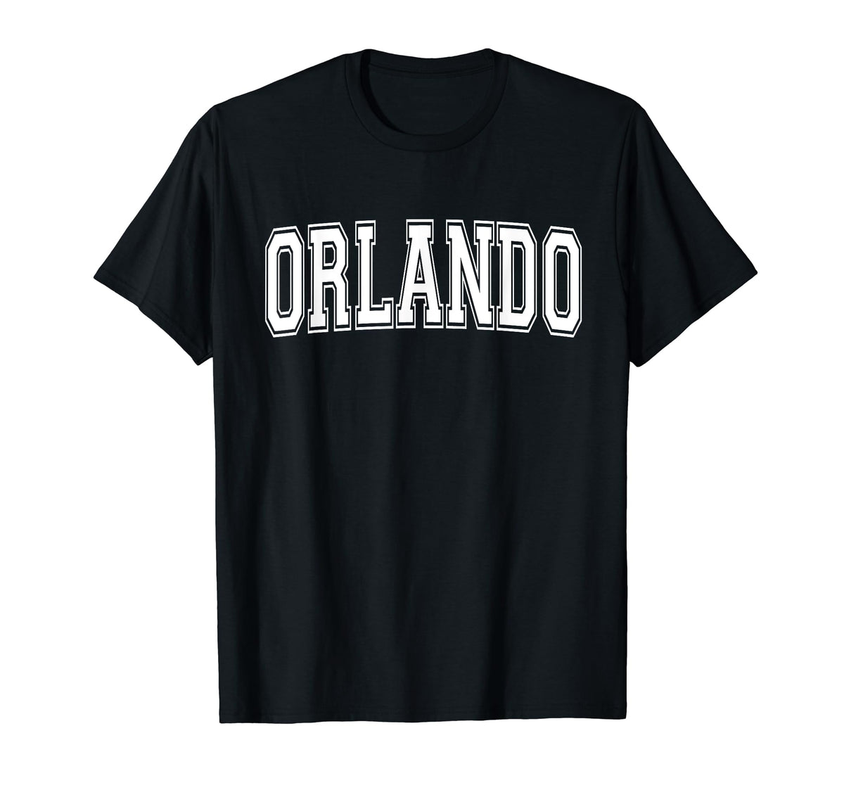 Orlando Fl Florida Usa Sports Varsity T-Shirt - Trendy Graphic Unisex