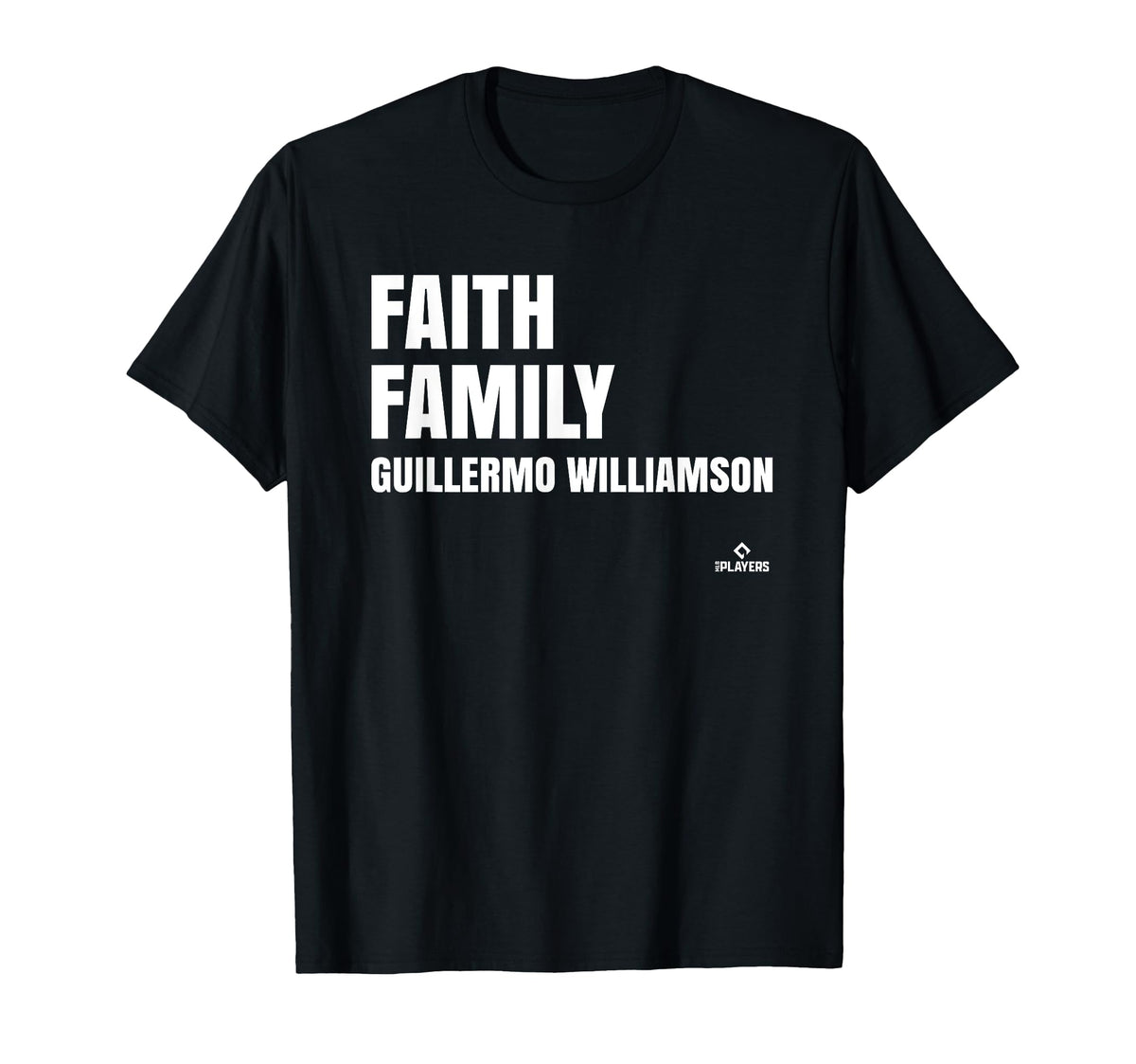 Faith Family Guillermo Williamson T-Shirt - Fun Novelty Design Men Women