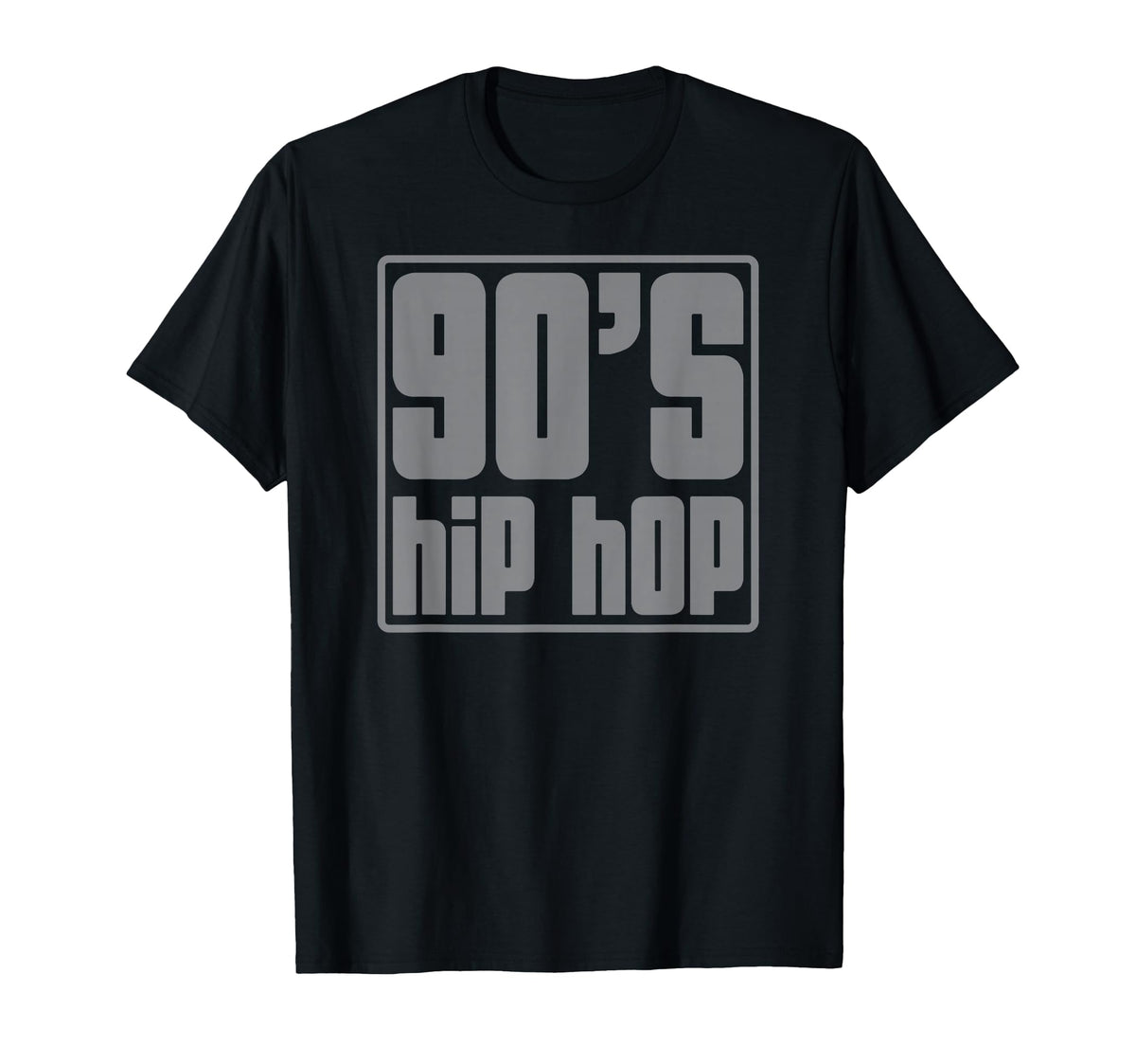 90S Hip Hop Vibes Rap Beats Grey T-Shirt - Streetwear Style for Adults