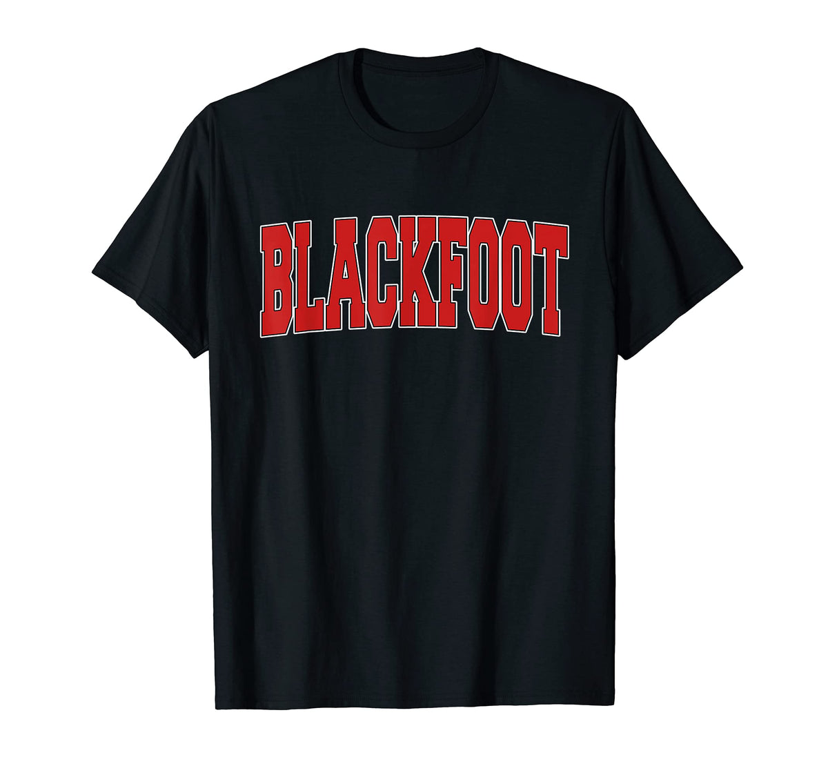 Blackfoot Id Idaho Varsity Usa Sports T-Shirt - Graphic Print Unisex