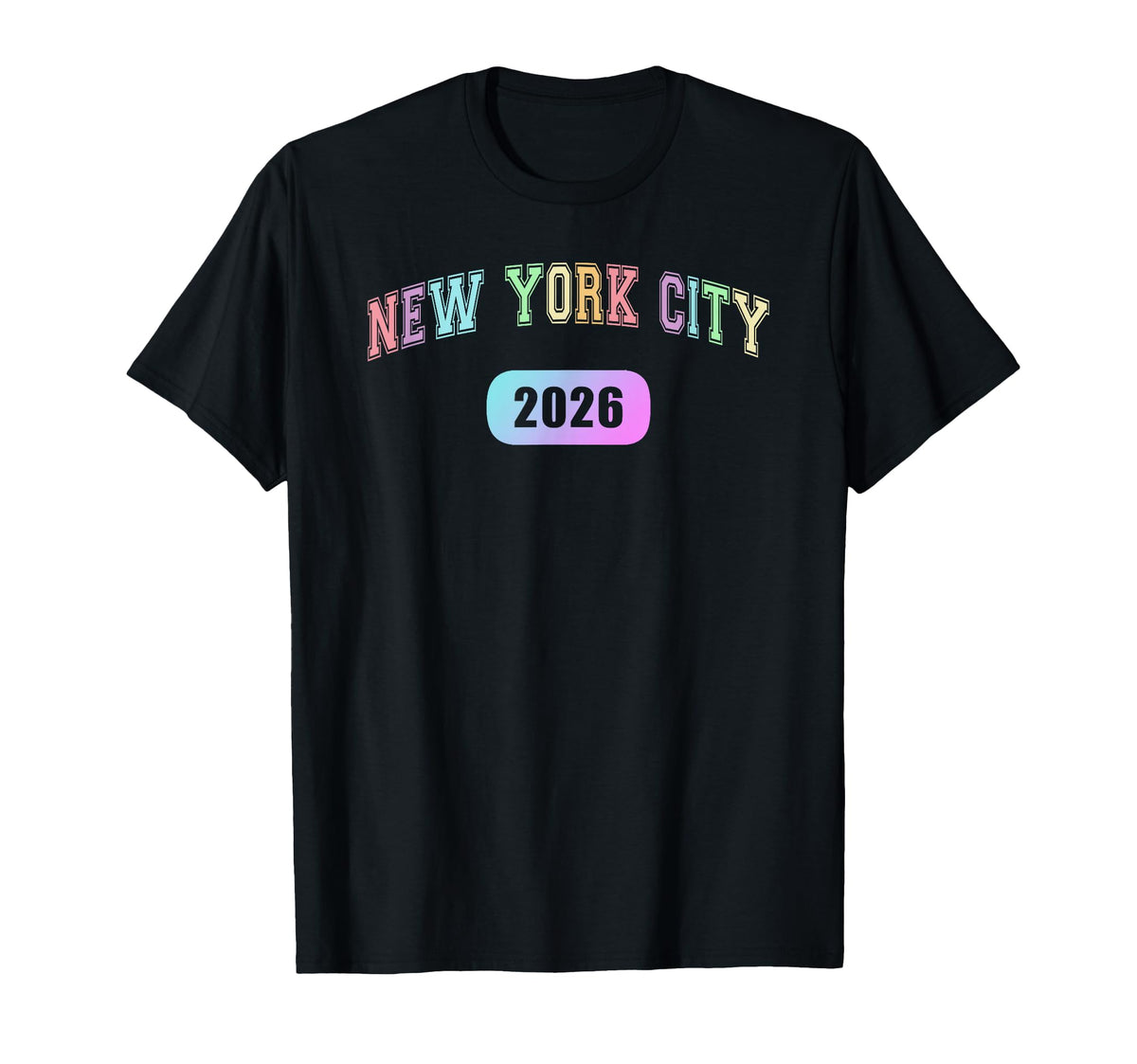 New York City 2026 Vacay Travel T-Shirt - Fun Novelty Design Unisex