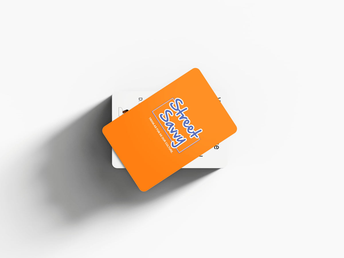 Kinfolk Street Savvy Vibrant Hood Trivia Game Featuring 100 Engaging Cards, Celebrate Black Culture, Spark Lively Debates, and Turn Ordinary Gatherings into Epic Adventures