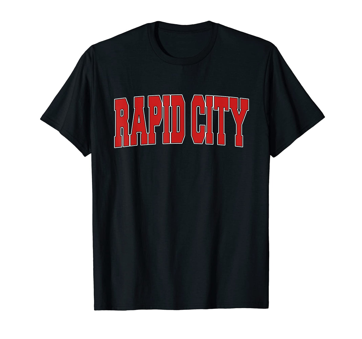 Rapid City Sd South Dakota Varsity Usa T-Shirt - Unique Graphic Men Women