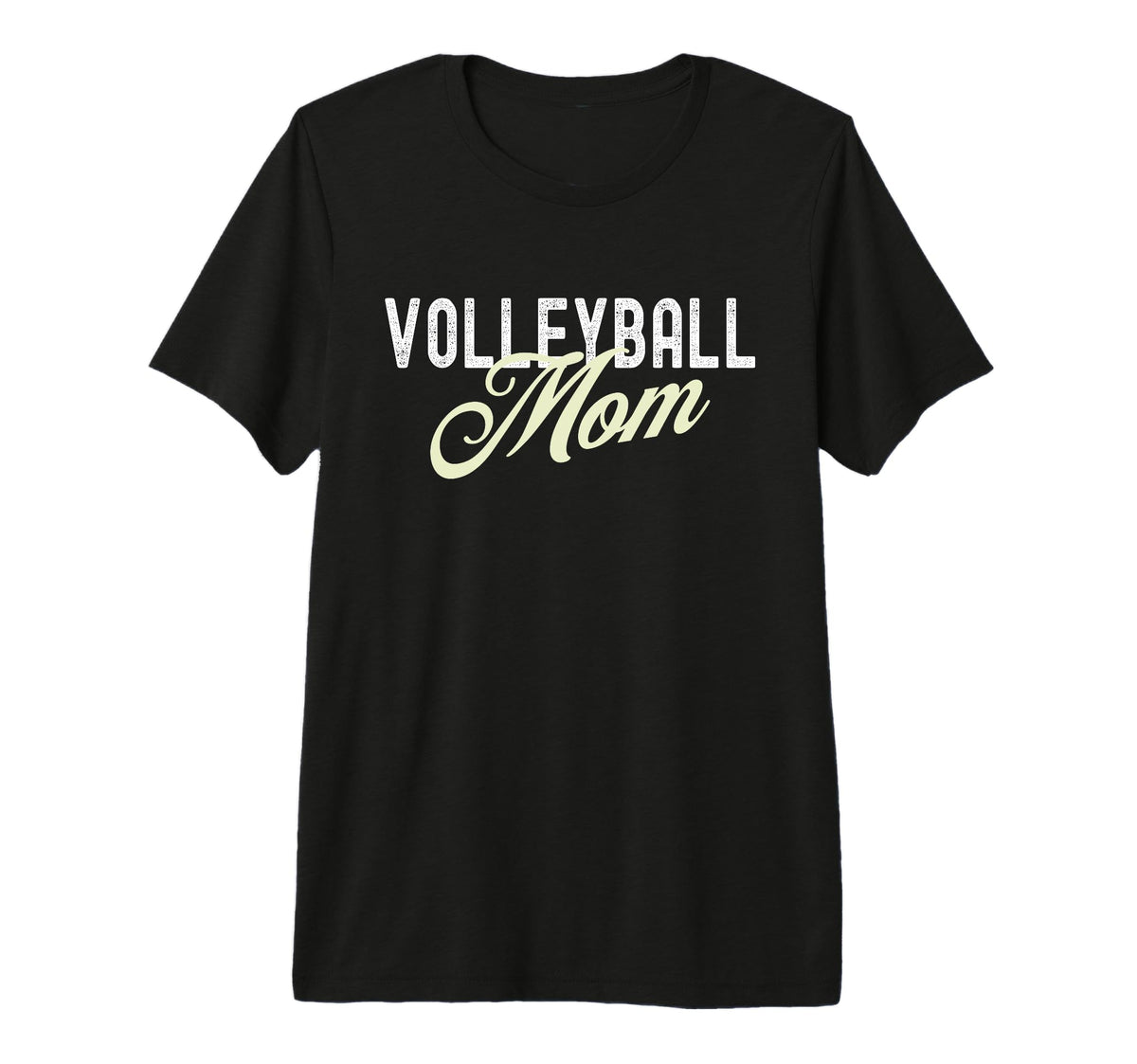 Volleyball Mom Club Volleyball Mom T-Shirt - Minimalist Print for Adults