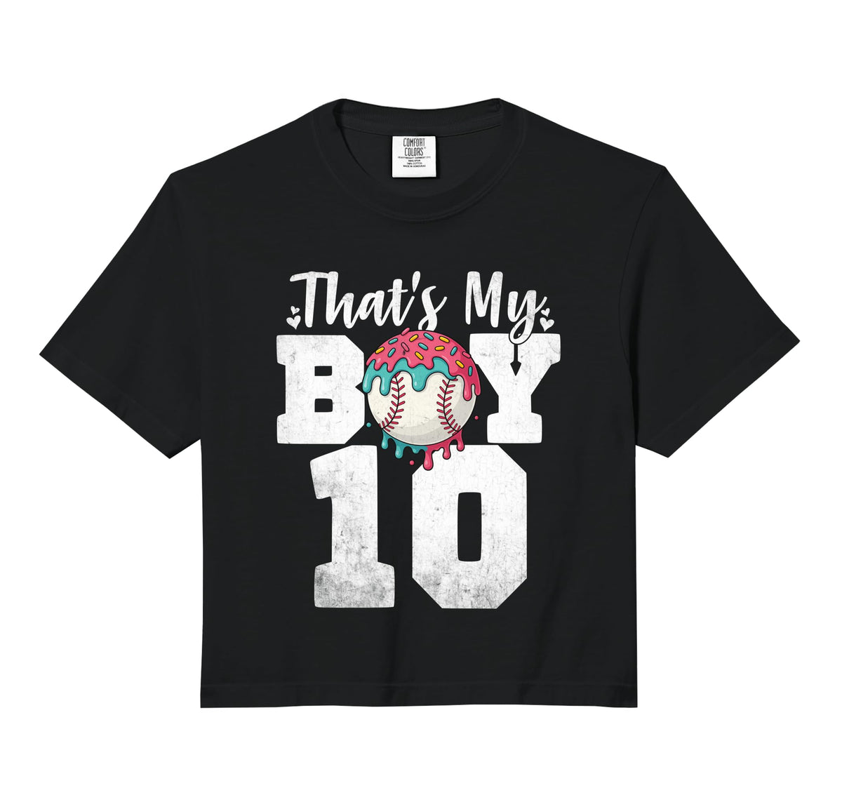 Thats My Baseball 10 Number Mom Hoodie - Casual Everyday Wear Men Women