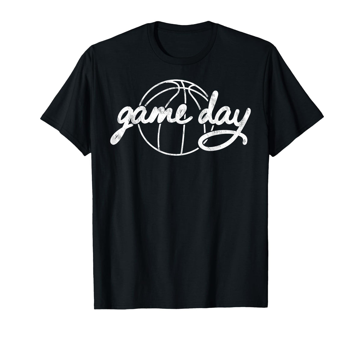 Game Day Vibes Basketball Player Fan T-Shirt - Aesthetic Graphic Men Women