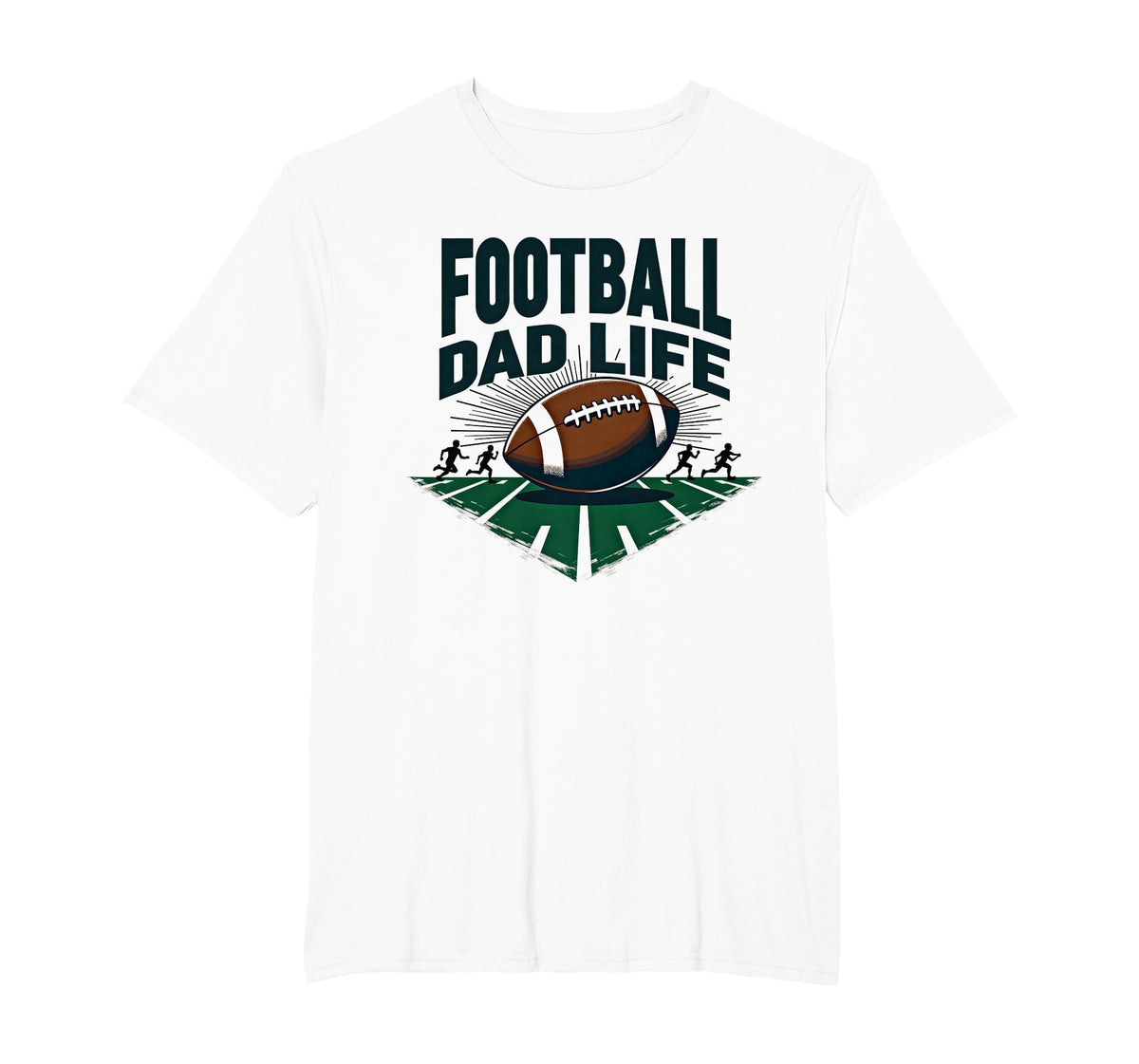 Football Dad Life Proud Father Game T-Shirt - Novelty Apparel Men Women