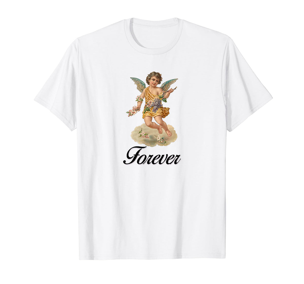 Angel Be My Angel Coquette Girlcore T-Shirt - Minimalist Print Men Women