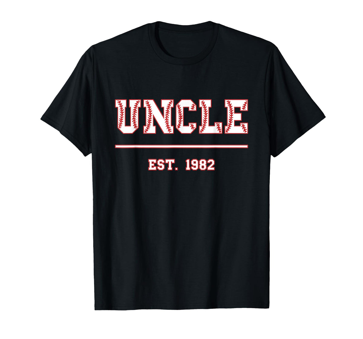 Uncle Est 1982 Funny Sports T-Shirt - Streetwear Style for Adults