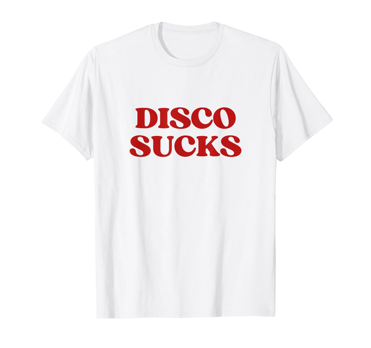 Disco Sucks Y2K Aesthetic Trendy T-Shirt - Trendy Graphic Men Women