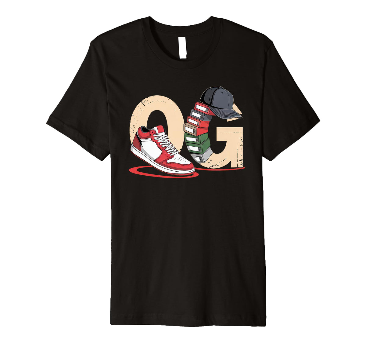 Old School Og Hip Hop Vinyl Cds T-Shirt - Casual Everyday Wear Unisex