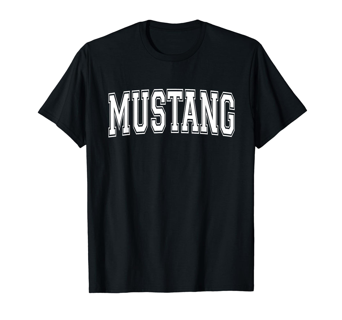Mustang Ok Oklahoma Usa Sports Varsity T-Shirt - Trendy Graphic Unisex