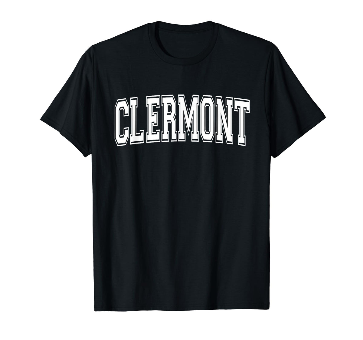 Clermont Fl Florida Usa Sports Varsity T-Shirt - Custom Art Print Men Women
